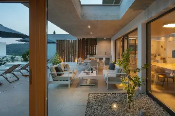 Villa for 8 Guests in Rabac with Pool and Spa