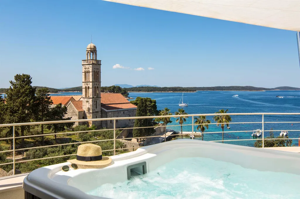 Six-Bedroom Villa in Hvar with Heated Pool