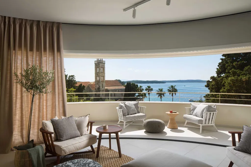 Six-Bedroom Villa in Hvar with Heated Pool
