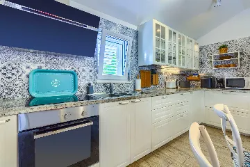 Sea-View Villa in Rogoznica for 8 Guests