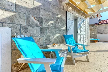 Sea-View Villa in Rogoznica for 8 Guests