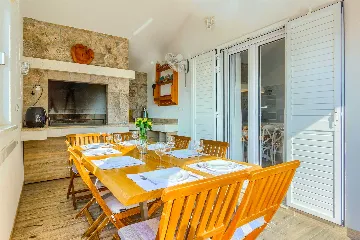 Sea-View Villa in Rogoznica for 8 Guests