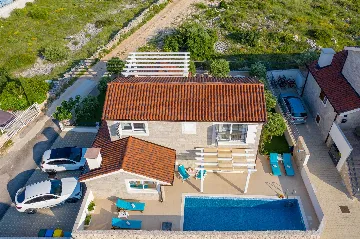 Sea-View Villa in Rogoznica for 8 Guests