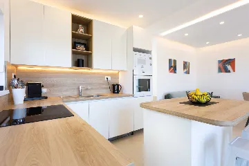 Seafront Villa in Rogoznica for 8 Guests