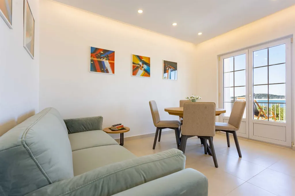 Seafront Villa in Rogoznica for 8 Guests