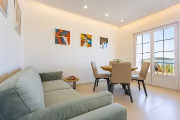 Seafront Villa in Rogoznica for 8 Guests