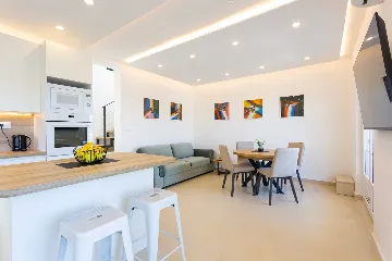 Seafront Villa in Rogoznica for 8 Guests