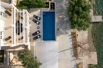 Seafront Villa in Rogoznica for 8 Guests