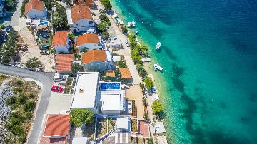 Beachfront Villa in Rogoznica (Up to 10 Guests)