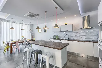 Beachfront Villa in Rogoznica (Up to 10 Guests)