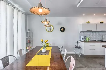 Beachfront Villa in Rogoznica (Up to 10 Guests)