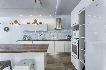 Beachfront Villa in Rogoznica (Up to 10 Guests)