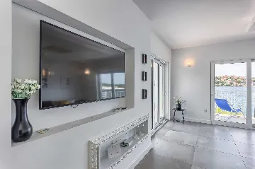 Beachfront Villa in Rogoznica (Up to 10 Guests)