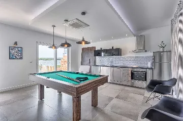 Beachfront Villa in Rogoznica (Up to 10 Guests)