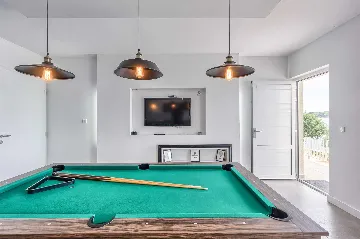 Beachfront Villa in Rogoznica (Up to 10 Guests)