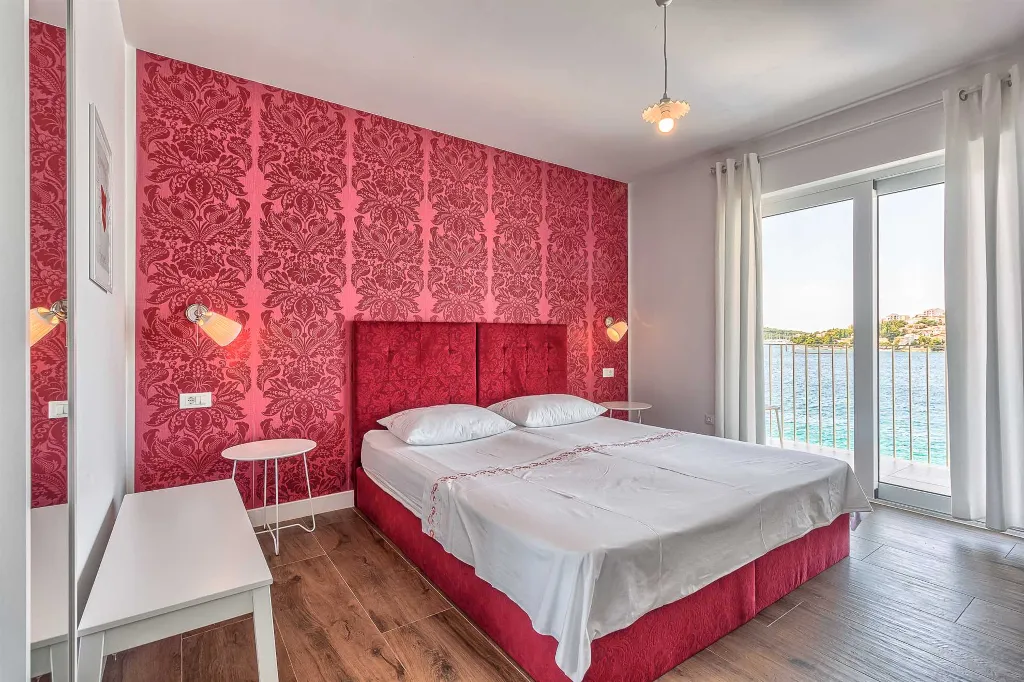 Beachfront Villa in Rogoznica (Up to 10 Guests)