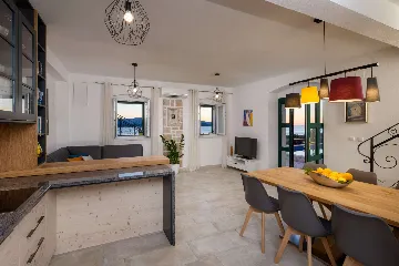 3-Bedroom Villa with Heated Pool and Sea Views in Murvica