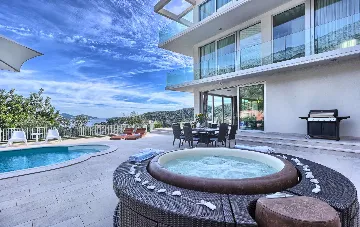 Zaton Mali Modern Villa with Pool, Sleeps 12