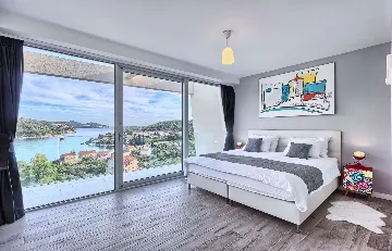 Zaton Mali Modern Villa with Pool, Sleeps 12