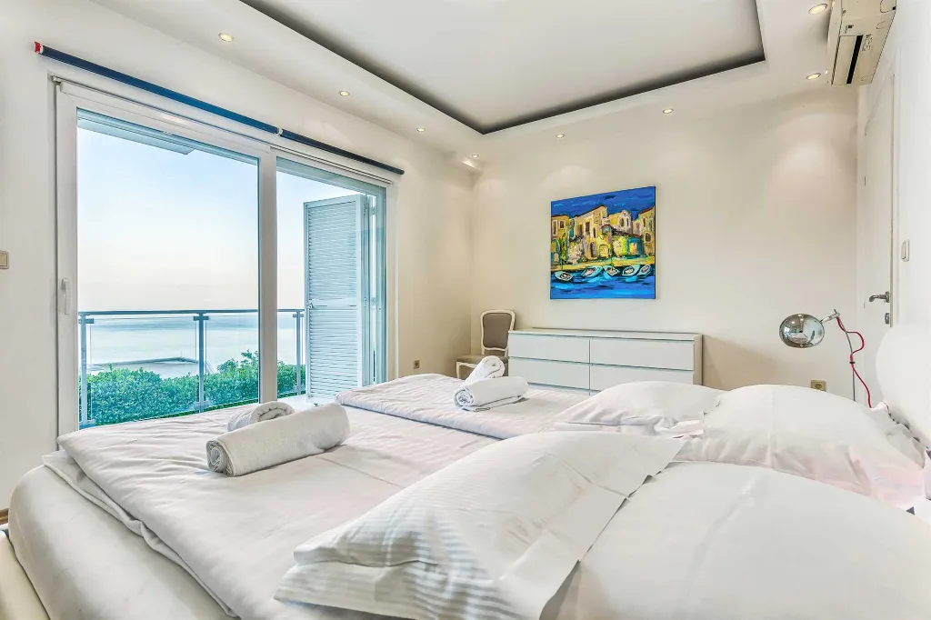 Poljane Sea-View Villa with Private Pool (10 Guests)