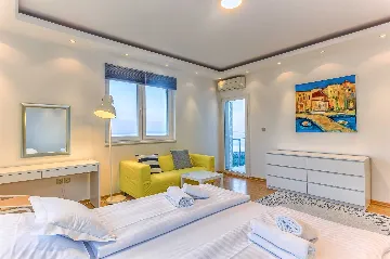 Poljane Sea-View Villa with Private Pool (10 Guests)