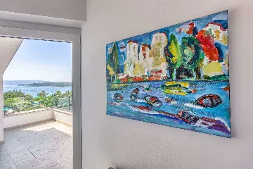 Punat 6-Bedroom Villa with Pool for 12 Guests