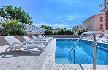 Kastel Luksic Villa with Sea Views and Heated Pool