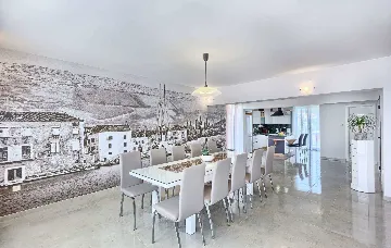 Kastel Luksic Villa with Sea Views and Heated Pool