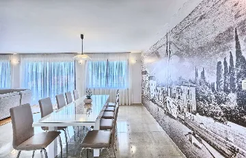 Kastel Luksic Villa with Sea Views and Heated Pool