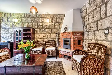 Stone Villa in Dubrovnik with Sea Views and Pool