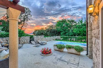 Stone Villa in Dubrovnik with Sea Views and Pool