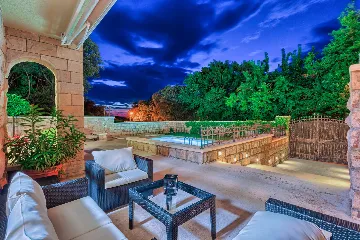 Stone Villa in Dubrovnik with Sea Views and Pool