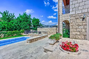 Stone Villa in Dubrovnik with Sea Views and Pool