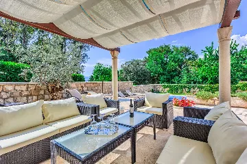 Stone Villa in Dubrovnik with Sea Views and Pool