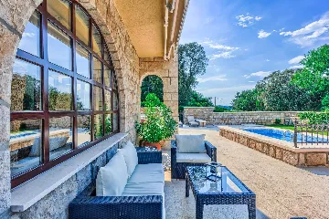 Stone Villa in Dubrovnik with Sea Views and Pool