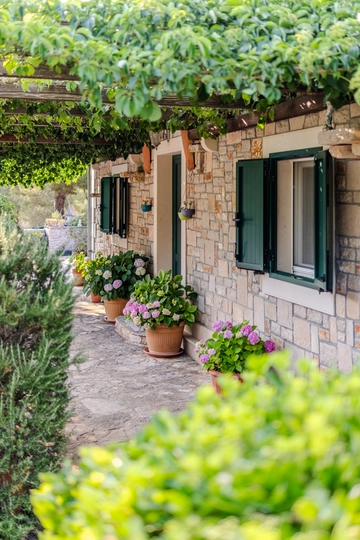 Stone Holiday House in Milna, Brač for 6 Guests