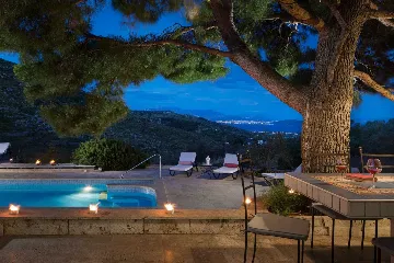 Prgomet Villa with Heated Pool and 4 Bedrooms