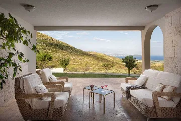 Prgomet Villa with Heated Pool and 4 Bedrooms