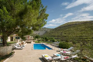 Prgomet Villa with Heated Pool and 4 Bedrooms