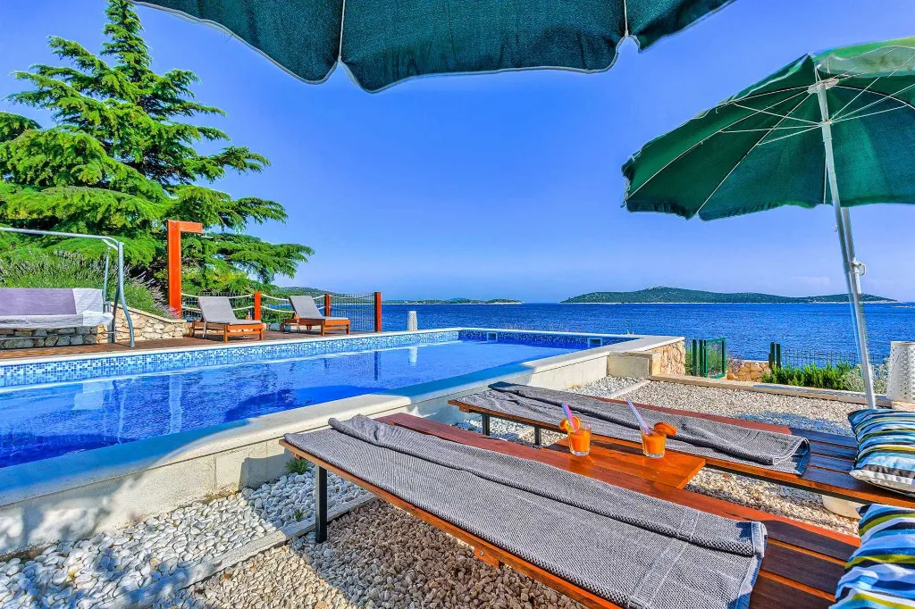 Sevid Villa with Direct Beach Access for Up to 12