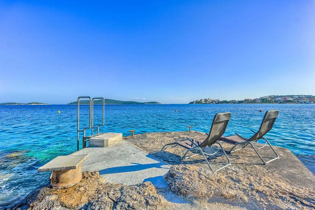 Sevid Villa with Direct Beach Access for Up to 12
