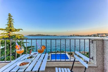 Sevid Villa with Direct Beach Access for Up to 12