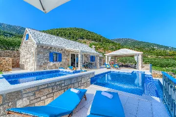 Family-Friendly Villa with Two Pools in Bol
