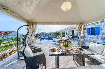 Family-Friendly Villa with Two Pools in Bol