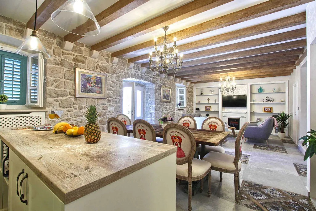 Historic Stone Villa in Cavtat for 8 Guests
