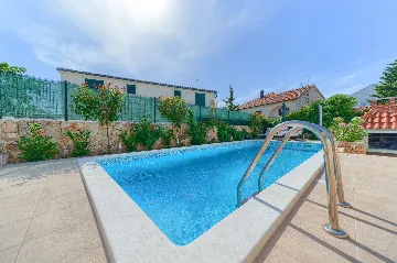 Razanj Holiday House with Heated Pool for Up to 10