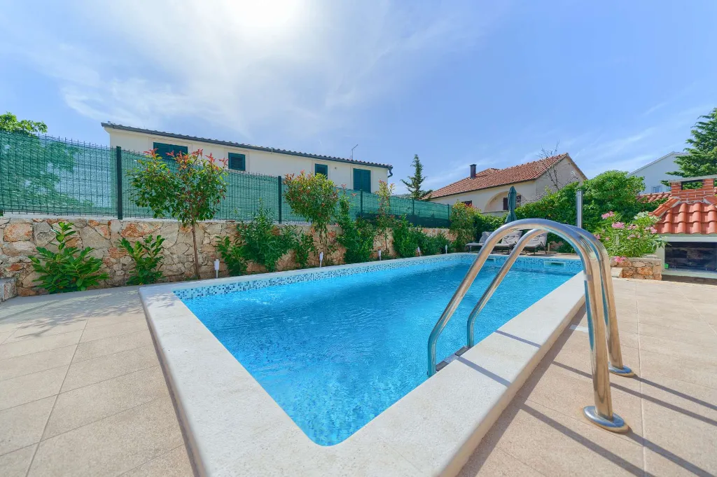 Razanj Holiday House with Heated Pool for Up to 10