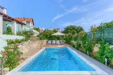 Razanj Holiday House with Heated Pool for Up to 10