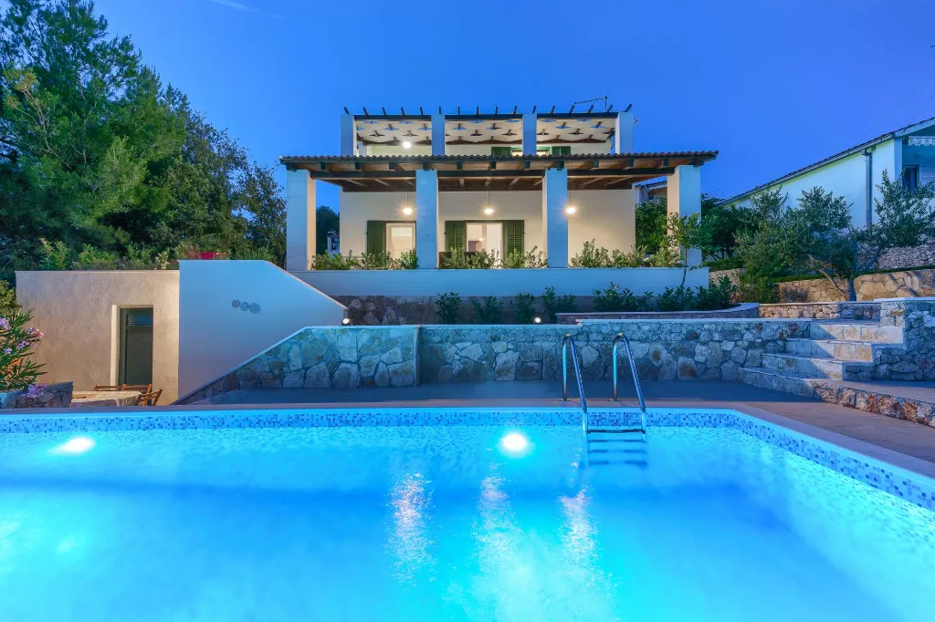 Razanj Holiday House with Heated Pool for Up to 10
