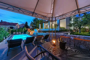 Razanj Holiday House with Heated Pool for Up to 10